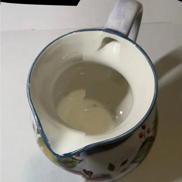 Vintage Black Forest Fruit dinnerware Heritage Mint Size 7 3/4H X 9 5/8 W X 7D - Picture 4 of 16